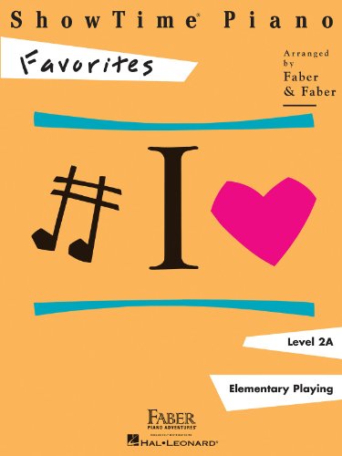 ShowTime Piano: Favourites - Level 2A: Noten, Sammelband für Klavier: Level 2a, Elementary Playing von Faber Piano Adventures